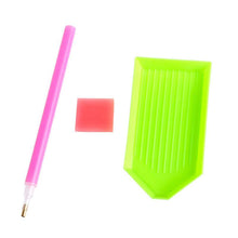 Carica l'immagine nel visualizzatore di Gallery, Lupo - diamante rotondo - 30x30cm