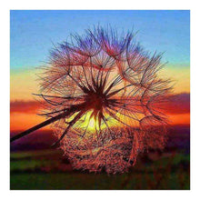 Carica l'immagine nel visualizzatore di Gallery, Dandelion - diamante rotondo - 30x30cm