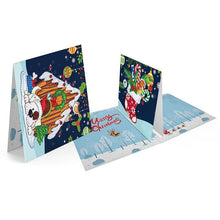 Carica l'immagine nel visualizzatore di Gallery, 8PCS/SET 3D CHRISTMAS GREETING CARDS DIAMOND PAINTING
