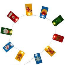 Carica l'immagine nel visualizzatore di Gallery, pendente del cartone di natale del diamante di 12pcs/set DIY