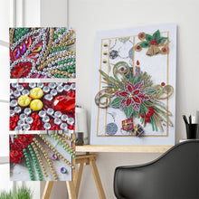 Carica l'immagine nel visualizzatore di Gallery, Natale - Pittura diamante a forma speciale parziale 30*40cm