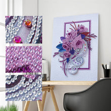 Carica l'immagine nel visualizzatore di Gallery, Flower - Partial Special Shaped Diamond Painting 30*40cm