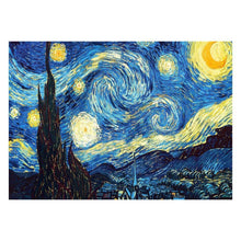 Carica l'immagine nel visualizzatore di Gallery, Notte stellata - diamante rotondo - 40x30cm