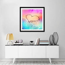 Carica l'immagine nel visualizzatore di Gallery, Spiaggia - diamante rotondo - 30x30cm