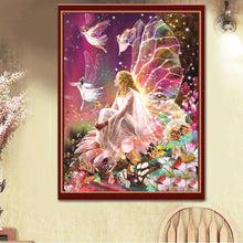 Carica l'immagine nel visualizzatore di Gallery, Fata - diamante rotondo - 40x30cm