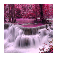 Carica l'immagine nel visualizzatore di Gallery, Cascata - diamante rotondo - 30x30cm