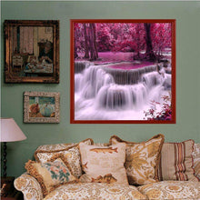 Carica l'immagine nel visualizzatore di Gallery, Cascata - diamante rotondo - 30x30cm