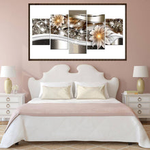 Carica l'immagine nel visualizzatore di Gallery, Fiore 5 - foto - diamante rotondo completo - 95x45cm