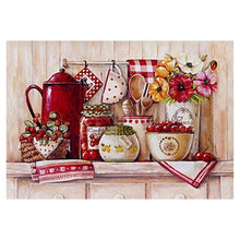 Carica l'immagine nel visualizzatore di Gallery, Cucina - diamante rotondo completo - 30x40cm