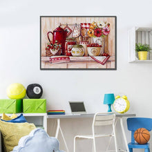 Carica l'immagine nel visualizzatore di Gallery, Cucina - diamante rotondo completo - 30x40cm
