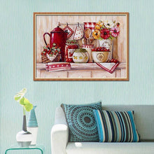 Carica l'immagine nel visualizzatore di Gallery, Cucina - diamante rotondo completo - 30x40cm