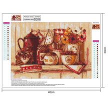 Carica l'immagine nel visualizzatore di Gallery, Cucina - diamante rotondo completo - 30x40cm