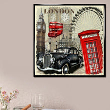 Carica l'immagine nel visualizzatore di Gallery, Citt¨¤ di Londra - pittura completa di diamanti - 30x30cm
