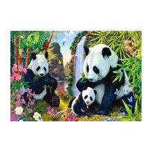 Carica l'immagine nel visualizzatore di Gallery, Carino panda - pittura di diamante completo - 40x30cm