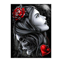Carica l'immagine nel visualizzatore di Gallery, Strega di bellezza - diamante rotondo pieno - 30x40cm