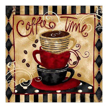 Carica l'immagine nel visualizzatore di Gallery, Caff¨¨ retr¨° - diamante rotondo - 30x30cm