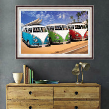 Carica l'immagine nel visualizzatore di Gallery, Bus - diamante rotondo - 40x30cm