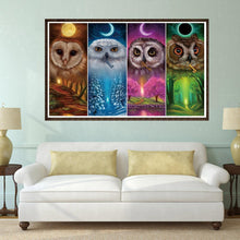 Carica l'immagine nel visualizzatore di Gallery, 4pcs 4 stagioni aquila - diamante rotondo completo -