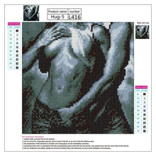 Carica l'immagine nel visualizzatore di Gallery, Sexy amore - diamante rotondo pieno - 30x30cm