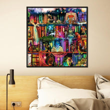 Carica l'immagine nel visualizzatore di Gallery, Libri di fantasia - diamante rotondo completo - 30x30cm