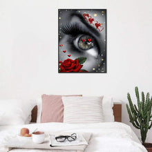 Carica l'immagine nel visualizzatore di Gallery, Occhio di novit¨¤ - diamante rotondo - 40x30cm