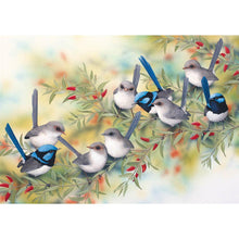 Carica l'immagine nel visualizzatore di Gallery, Uccelli carini - diamante rotondo -