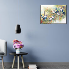 Carica l'immagine nel visualizzatore di Gallery, Uccelli carini - diamante rotondo -