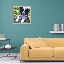 Carica l'immagine nel visualizzatore di Gallery, Cane - diamante rotondo - 25x25cm