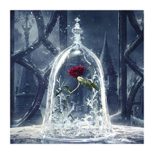 Carica l'immagine nel visualizzatore di Gallery, Rosa - diamante quadrato pieno - 30x30cm