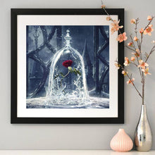 Carica l'immagine nel visualizzatore di Gallery, Rosa - diamante quadrato pieno - 30x30cm