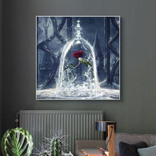 Carica l'immagine nel visualizzatore di Gallery, Rosa - diamante quadrato pieno - 30x30cm