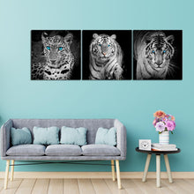 Carica l'immagine nel visualizzatore di Gallery, 3pcs/set animali - Diamante quadrato pieno - 80x30cm