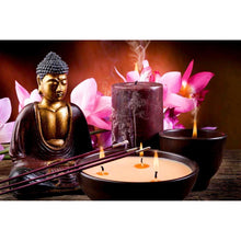 Carica l'immagine nel visualizzatore di Gallery, Buddha - diamante rotondo - 40x30cm