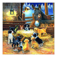Carica l'immagine nel visualizzatore di Gallery, Animale - diamante rotondo - 30x30cm