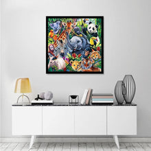 Carica l'immagine nel visualizzatore di Gallery, Animale - diamante rotondo - 30x30cm