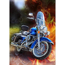 Carica l'immagine nel visualizzatore di Gallery, Moto - diamante rotondo - 30x40cm