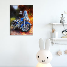Carica l'immagine nel visualizzatore di Gallery, Moto - diamante rotondo - 30x40cm