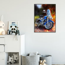 Carica l'immagine nel visualizzatore di Gallery, Moto - diamante rotondo - 30x40cm