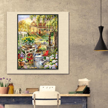 Carica l'immagine nel visualizzatore di Gallery, Giardino del sole - pittura completa di diamanti - 30x40cm