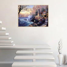 Carica l'immagine nel visualizzatore di Gallery, Villaggio di fantasia - diamante rotondo pieno - 40x30cm