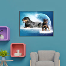 Carica l'immagine nel visualizzatore di Gallery, Cane - diamante rotondo - 40x30cm