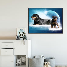 Carica l'immagine nel visualizzatore di Gallery, Cane - diamante rotondo - 40x30cm