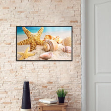 Carica l'immagine nel visualizzatore di Gallery, Conch - diamante rotondo - 40x30cm