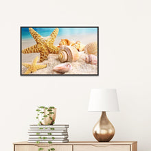 Carica l'immagine nel visualizzatore di Gallery, Conch - diamante rotondo - 40x30cm