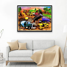 Carica l'immagine nel visualizzatore di Gallery, Auto - diamante rotondo completo - 40x30cm