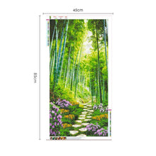 Carica l'immagine nel visualizzatore di Gallery, Bamboo road - pittura di diamanti rotondi - 85x45cm