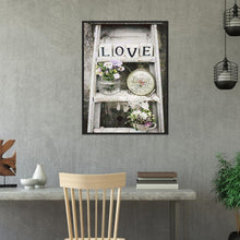 Carica l'immagine nel visualizzatore di Gallery, AMORE - diamante rotondo - 40x30cm