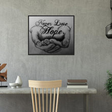 Carica l'immagine nel visualizzatore di Gallery, Non perdere mai la speranza - diamante rotondo - 30x40cm