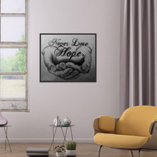 Carica l'immagine nel visualizzatore di Gallery, Non perdere mai la speranza - diamante rotondo - 30x40cm
