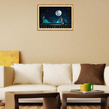 Carica l'immagine nel visualizzatore di Gallery, Gatto - diamante rotondo - 40x30cm